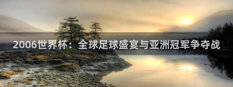 世界杯预选赛赛程:2006世界杯:全球足球盛宴与亚洲冠军争夺战
