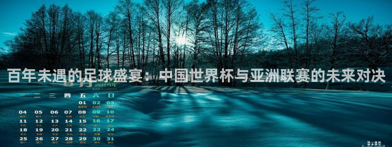2026世界杯日期:百年未遇的足球盛宴:中国世界杯与亚洲联赛的未来对决
